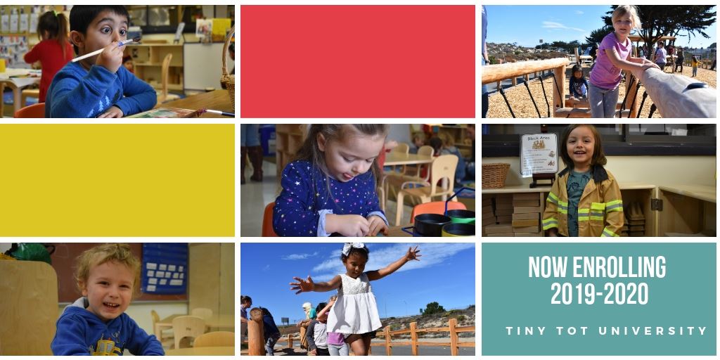 Banner for Now Enrolling for Tiny Tots