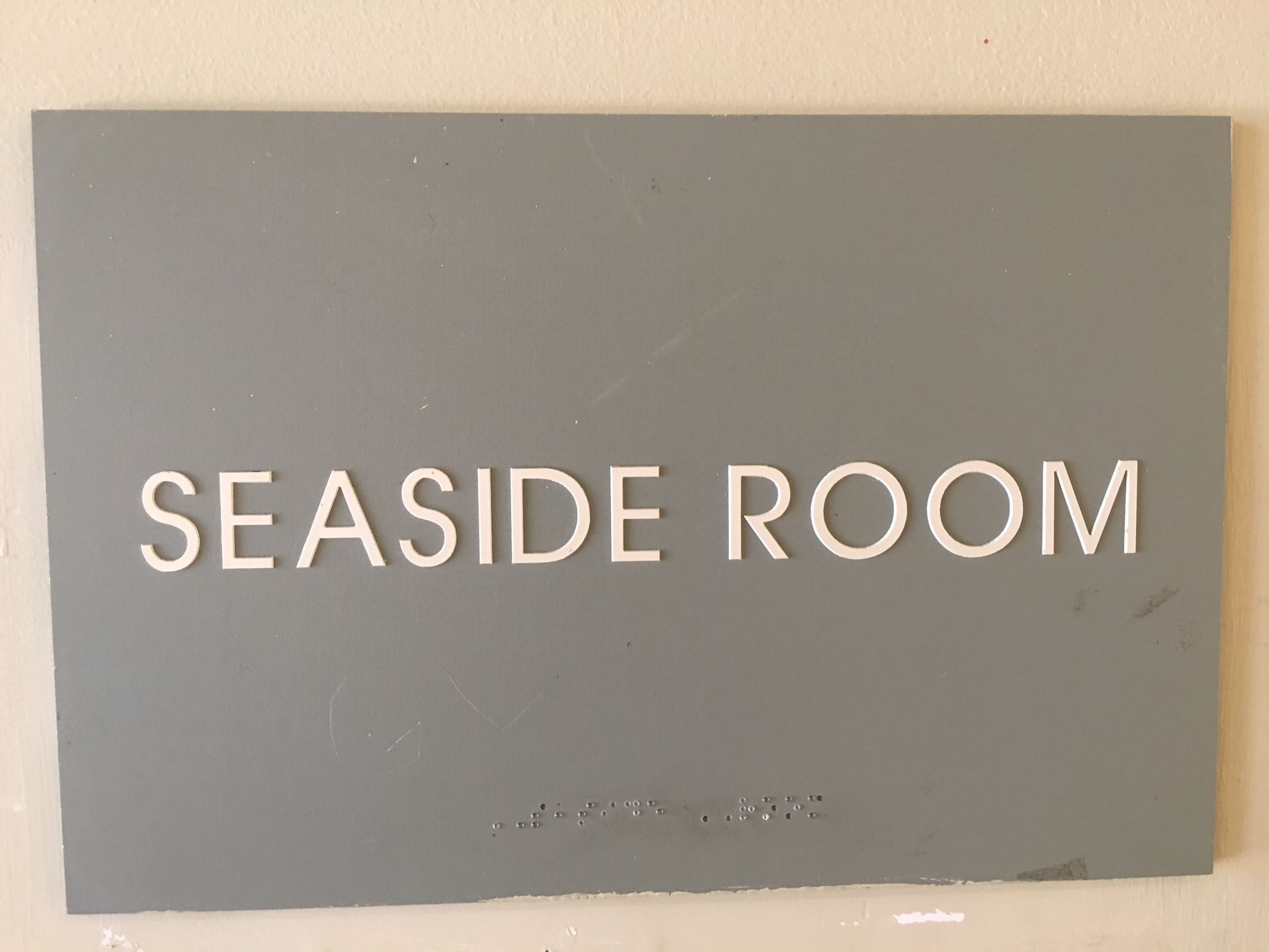 Seaside Room Sign