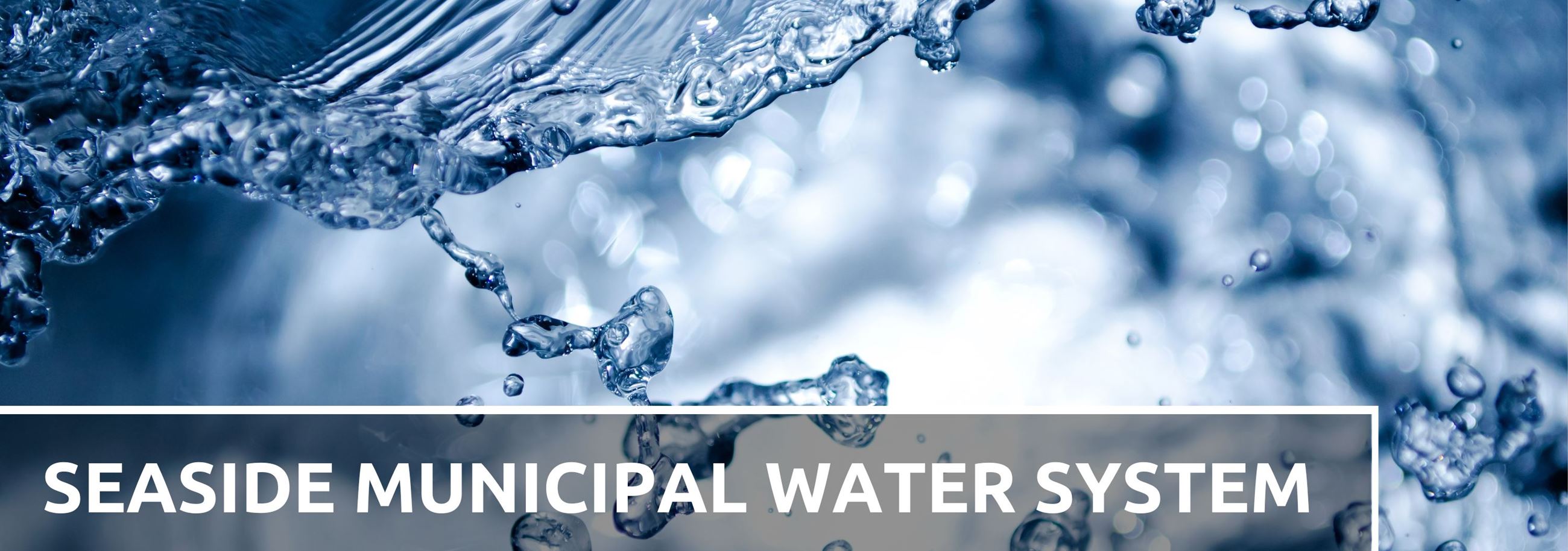 Seaside Muni Water Banner