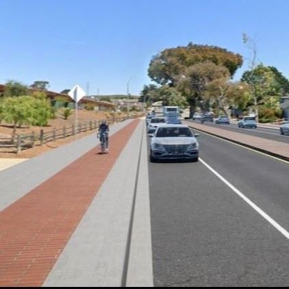 Proposed rendering of Broadway at School Entrance