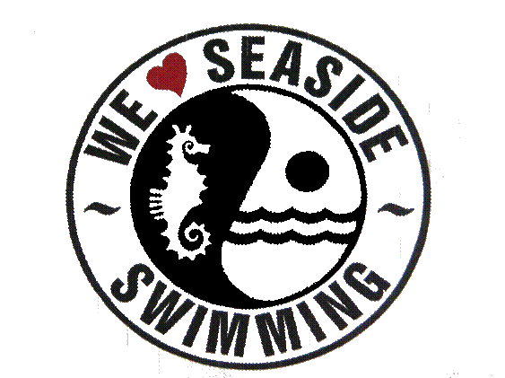 "We Love Seaside Swimming" logo