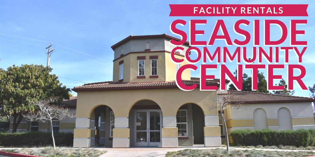 Seaside Community Center Rental flyer