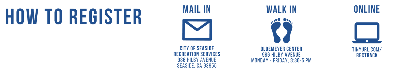 Mail In | Walk In | Online